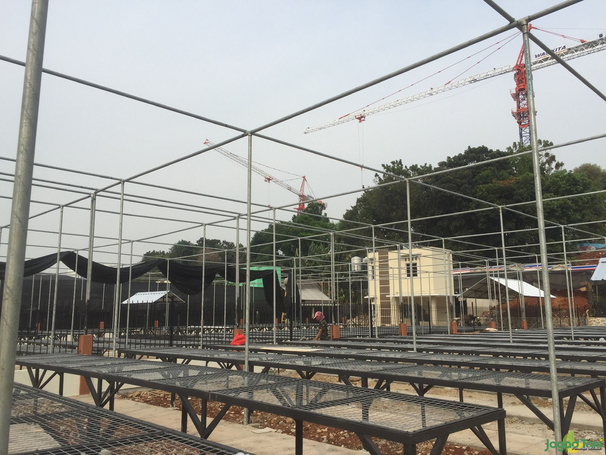 Proyek pembangunan 43 kavling baru