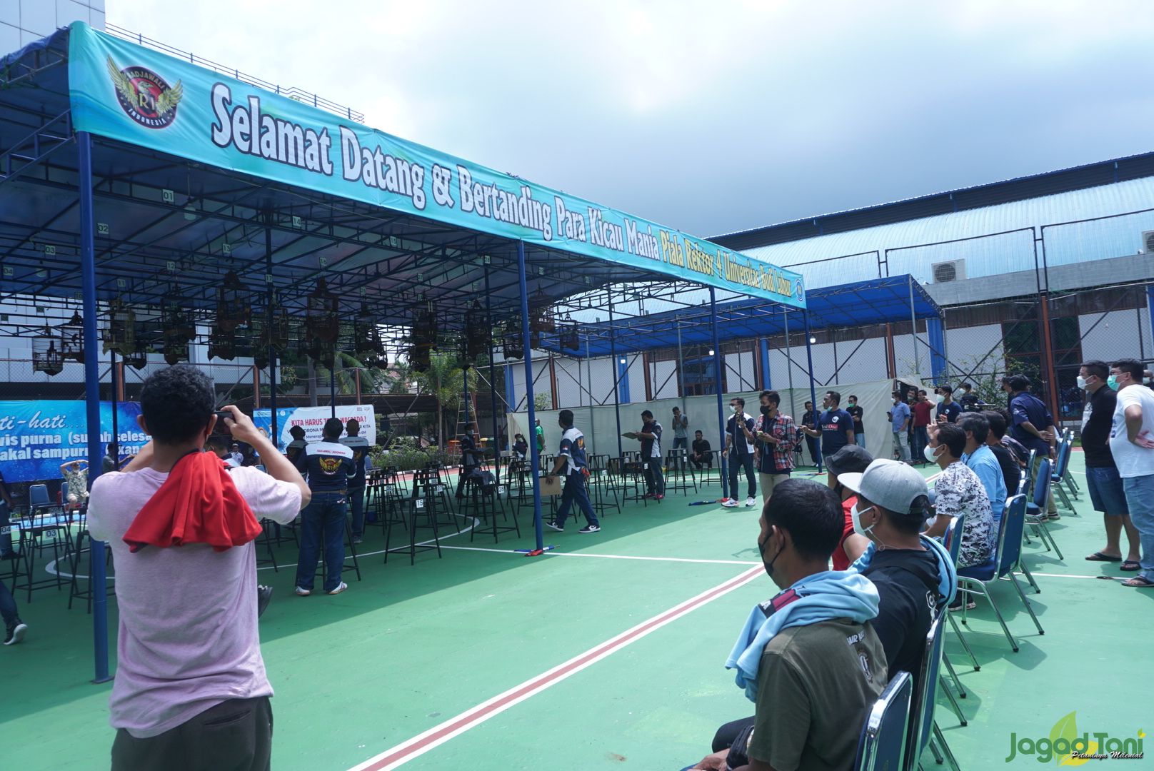 Piala Rektor UBL Gelar 40 Kelas Burung Kicau