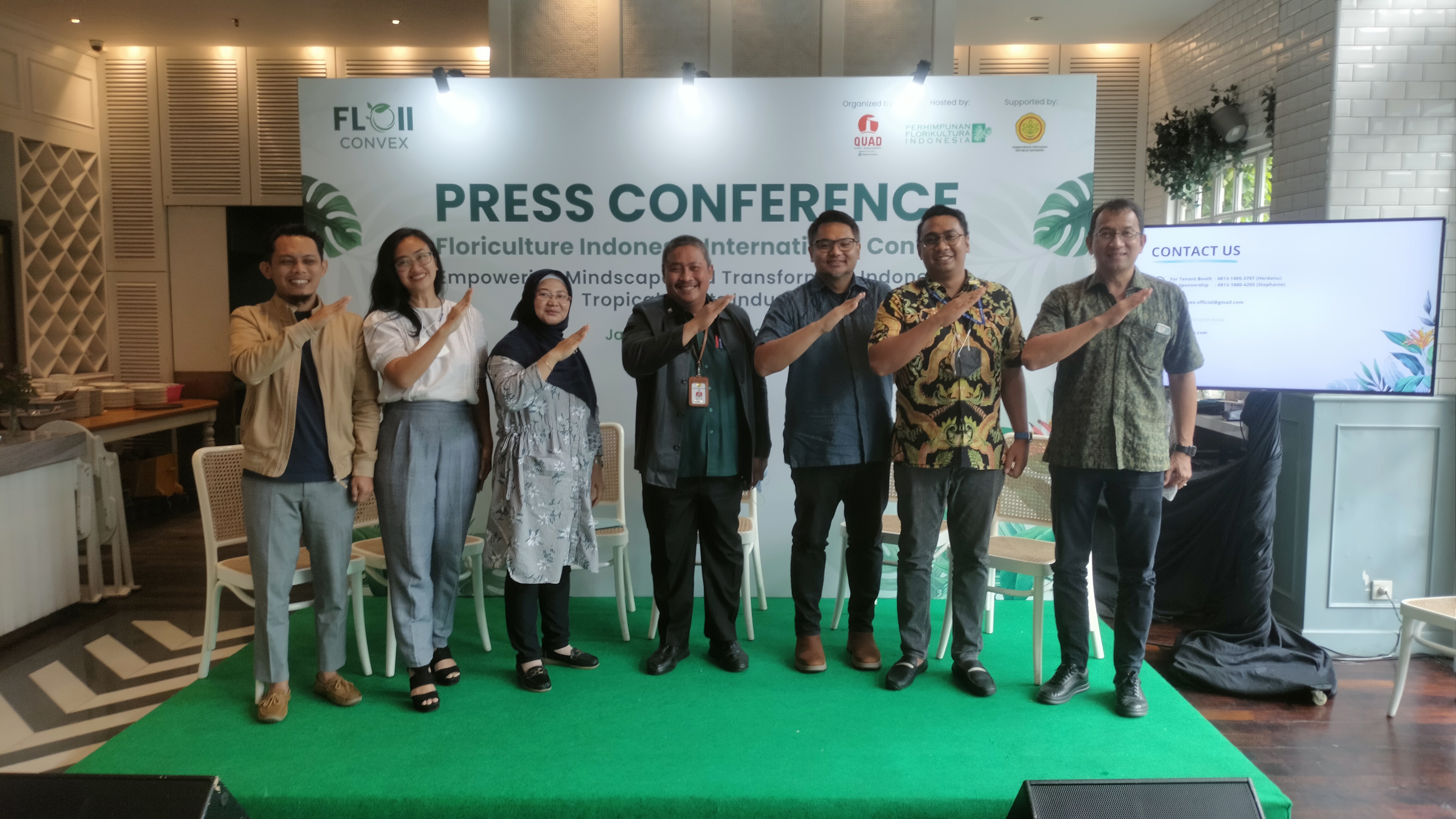 FLOII Jawaban Absennya Pameran Tanaman Berskala Internasional