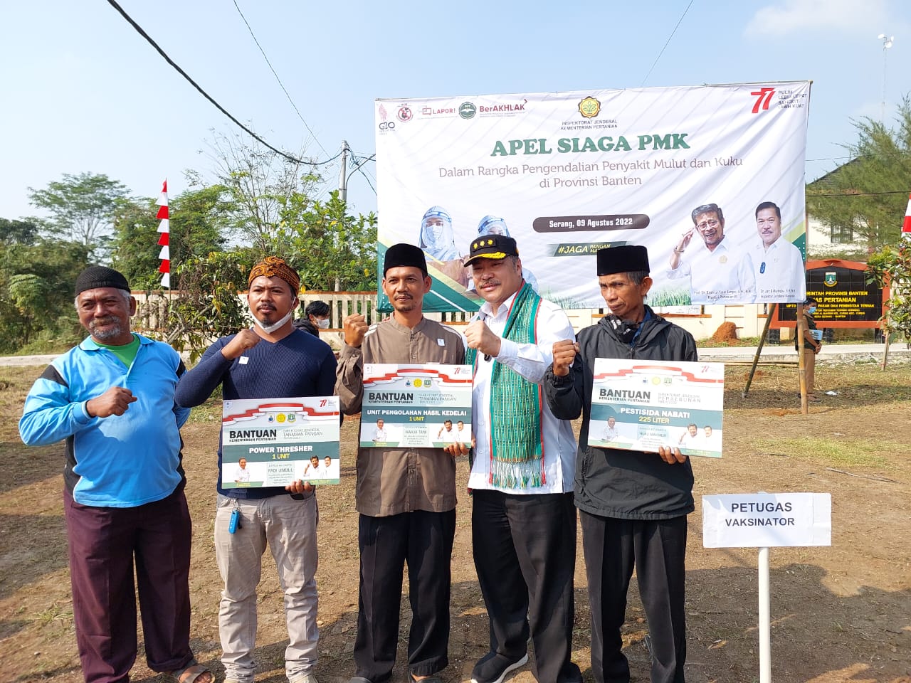 Vaksinasi Ternak Demi Zero PMK Di Banten