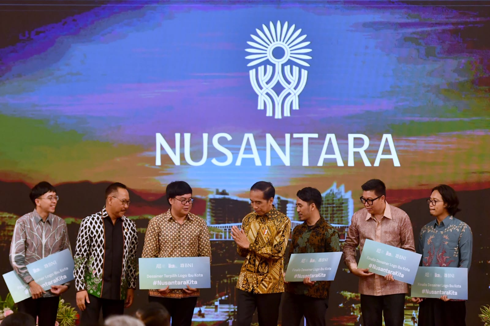 Jokowi Resmikan Pohon Hayat Sebagai Logo IKN 