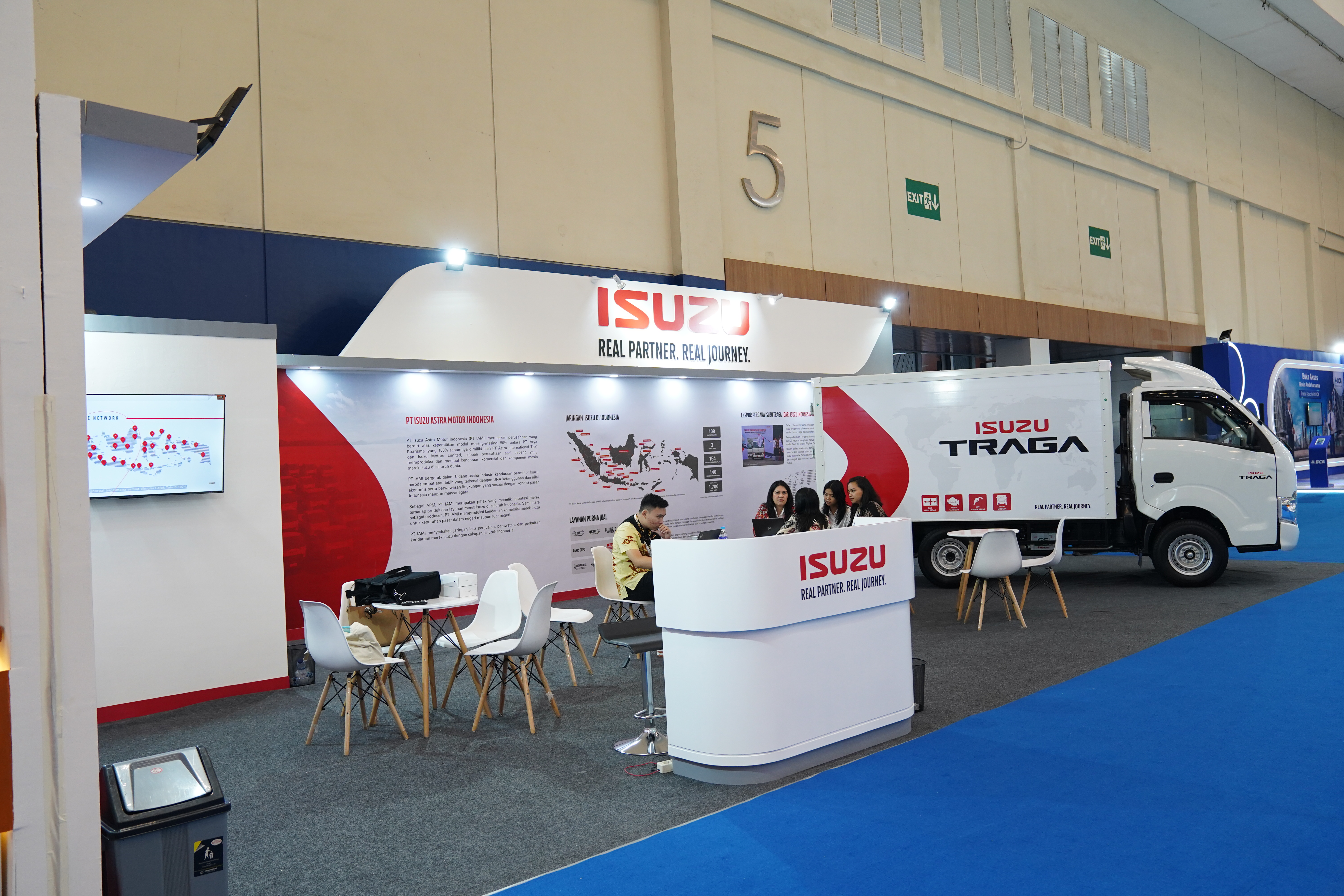 Isuzu Traga hadir di Trade Expo Indonesia 2023