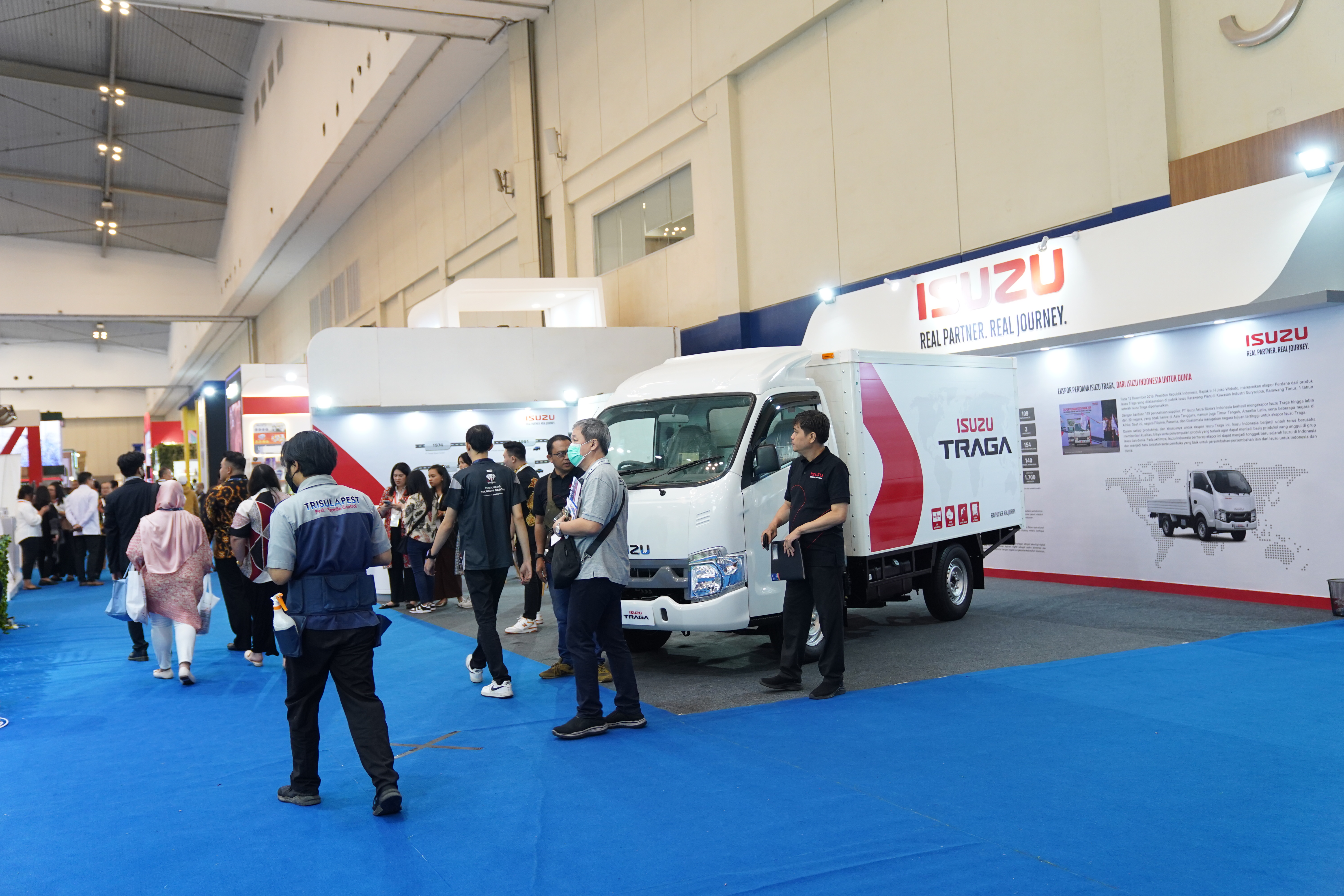 Isuzu Traga hadir di Trade Expo Indonesia 2023