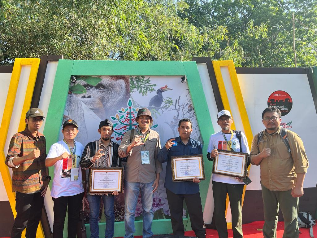 BBTNGGP Raih Penghargaan Hari Konservasi Alam 