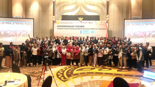 Kementerian Pertanian melalui Pusat Perlindungan Varietas Tanaman dan Perizinan Pertanian