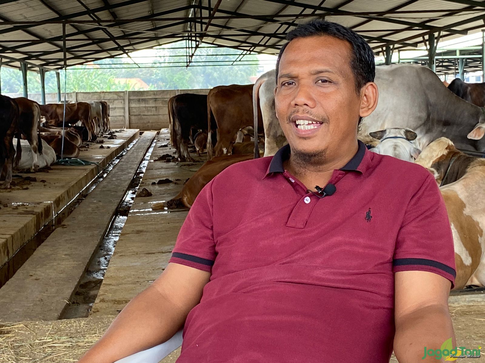 Ahmad Jupri pemilik BBS Farm 