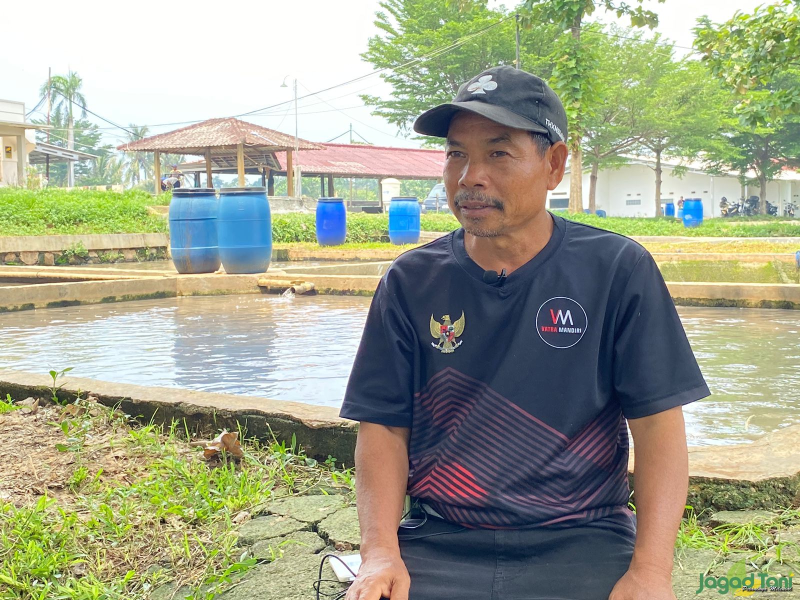Mulyadi - peternak ikan Lele di PT Vatra Mandiri Agro 