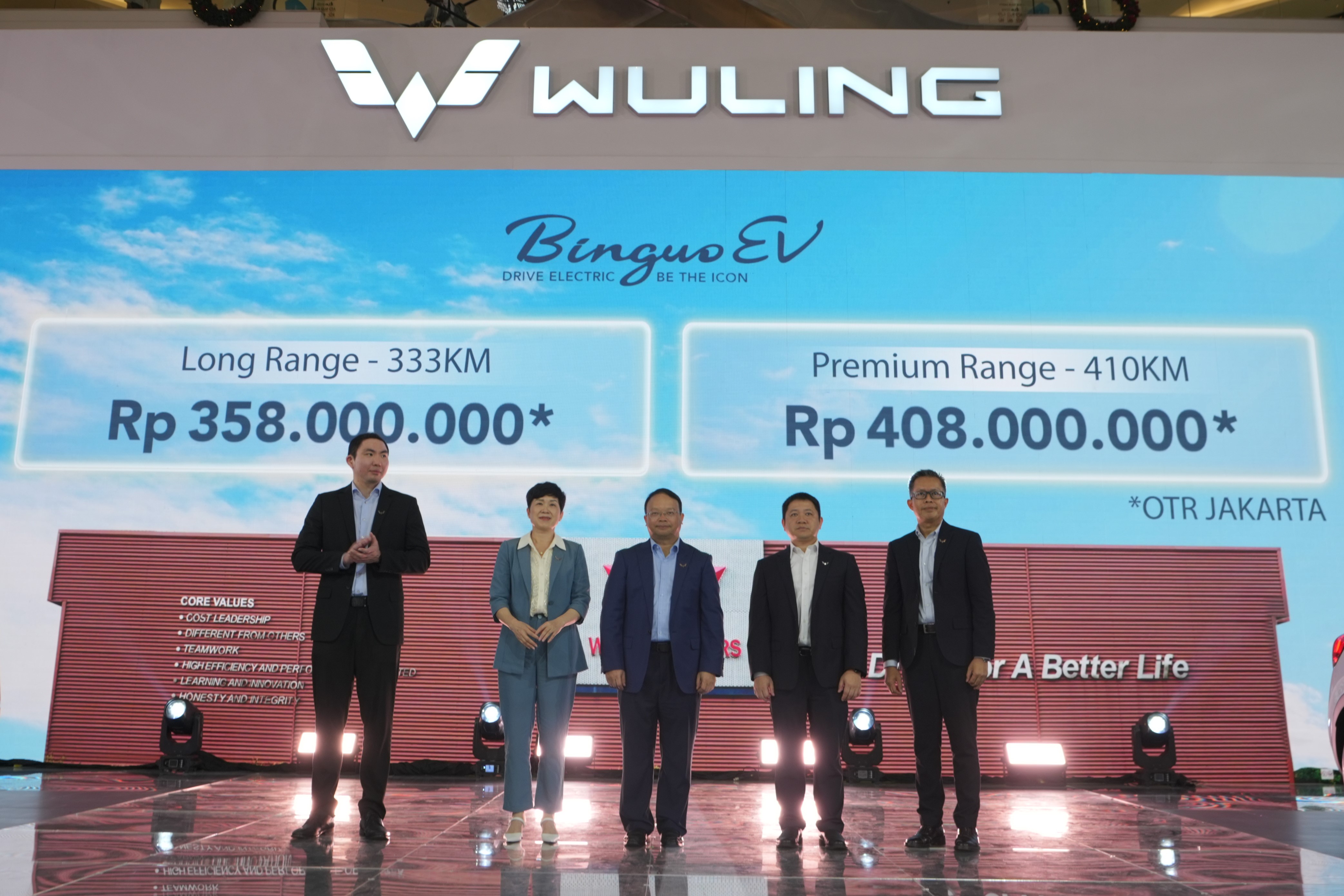 BinguoEV, Resmi Meluncur Dalam Dua Varian