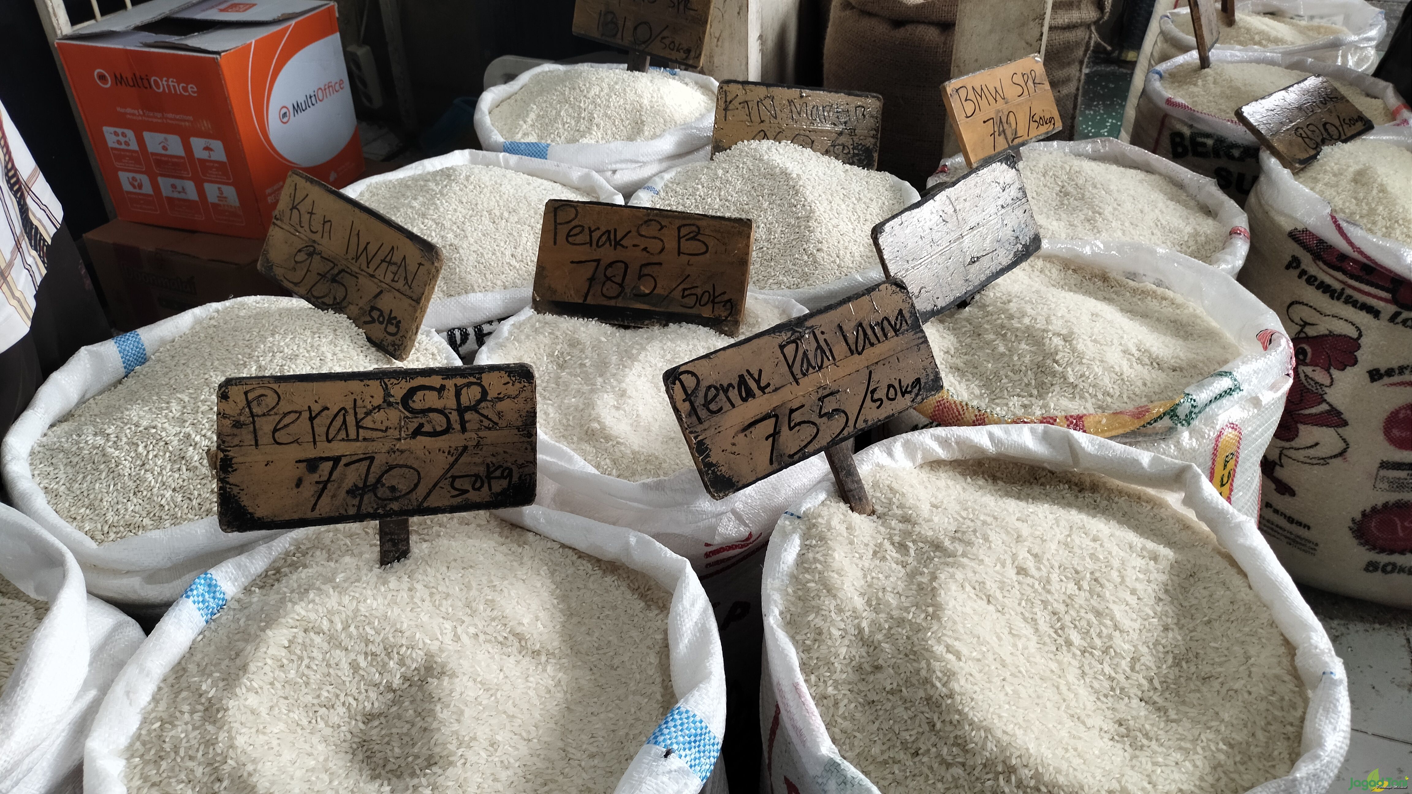 Harga Beras hari ini pasar Cipinang 