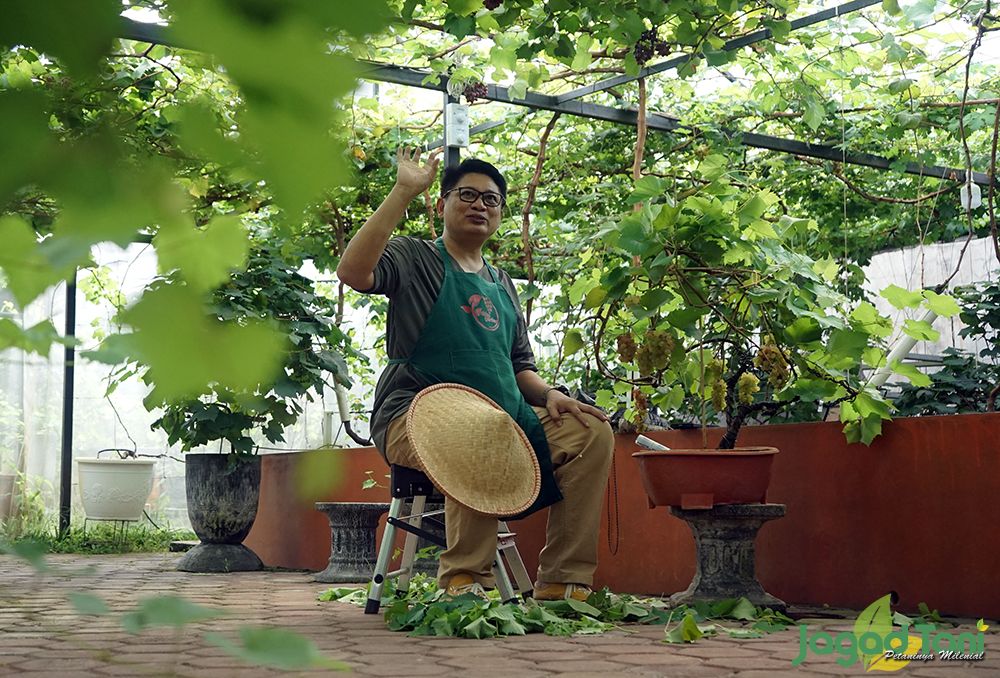 Dodi Kusuma sebagai pemilik Shine Garden