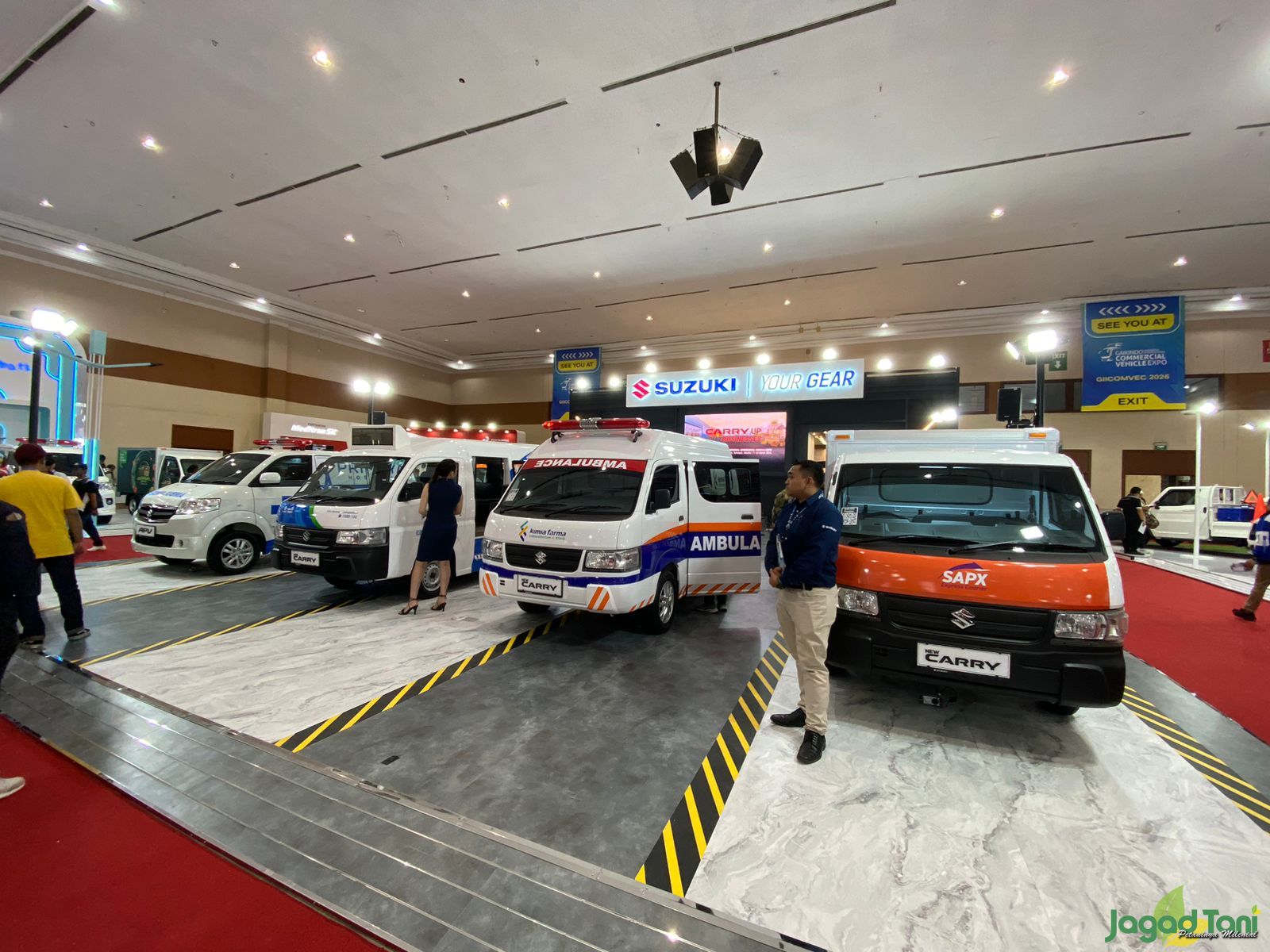 Booth Suzuki di GIICOMVEC 2024