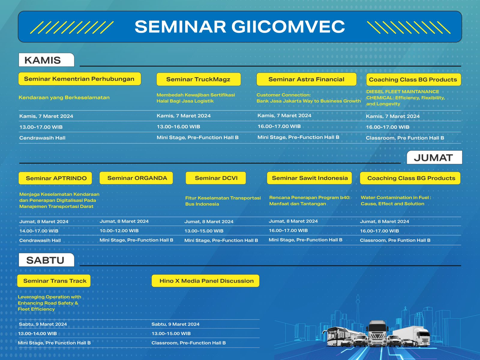 GIICOMVEC 2024 Hadirkan Beragam Program Untuk Mengedukasi Trade Visitors