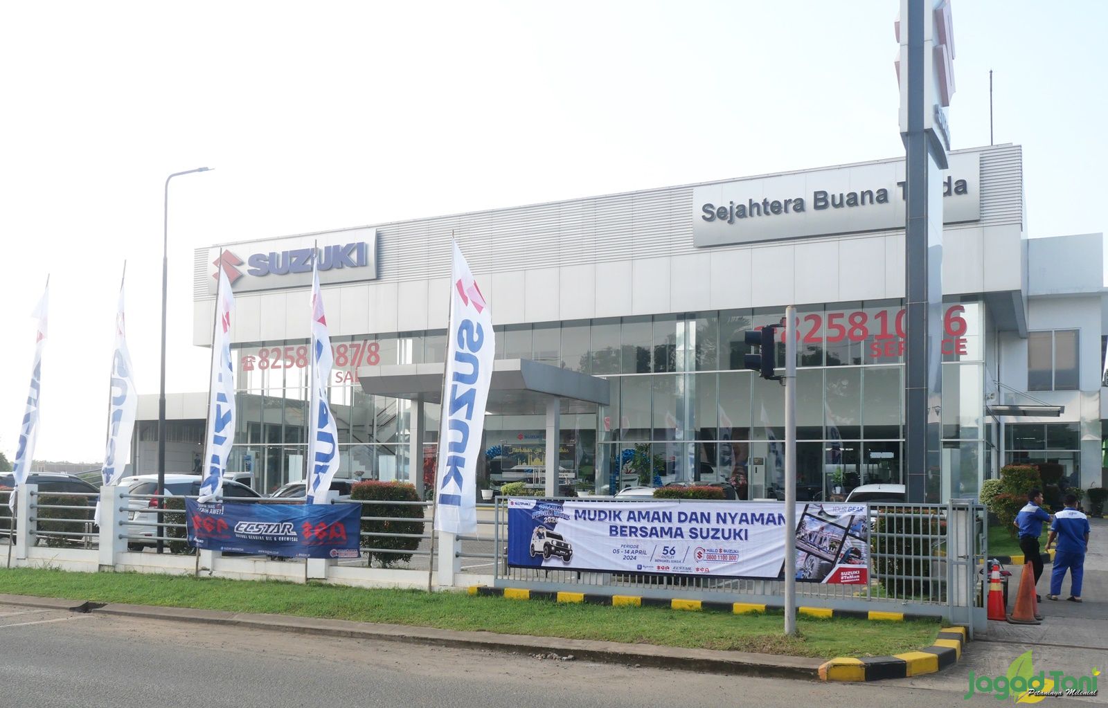 Bengkel siaga Suzuki siap damping Pemudik dengan mobil dan mobil