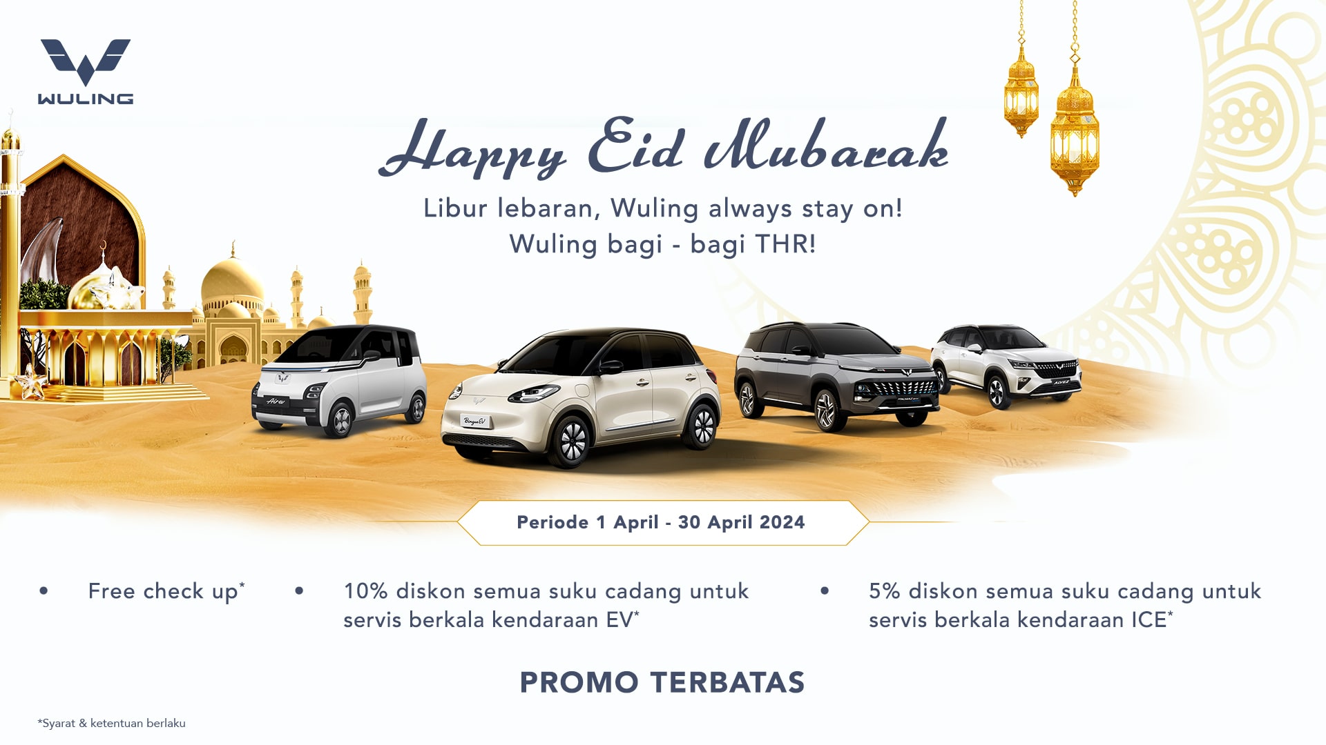 Wuling Motors Siapkan 55 Bengkel Siaga & Promo Menarik