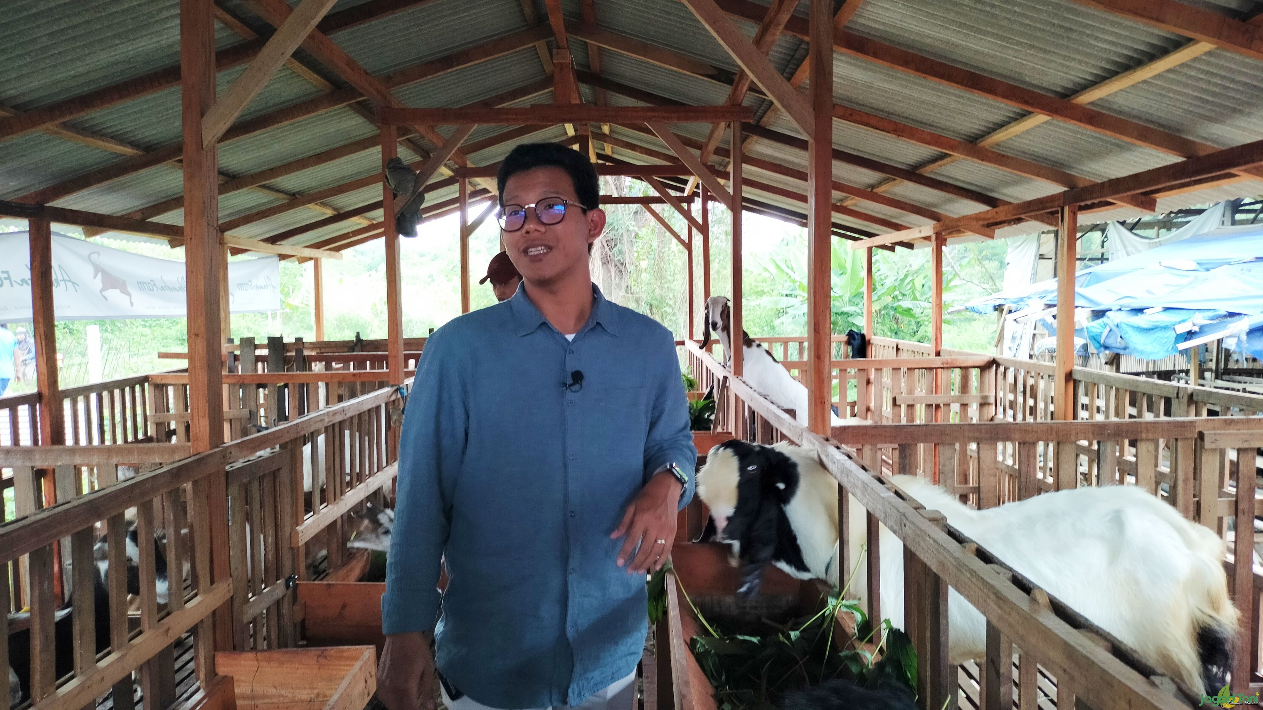 Ahmad Muzaki pemilik Arkandra farm 