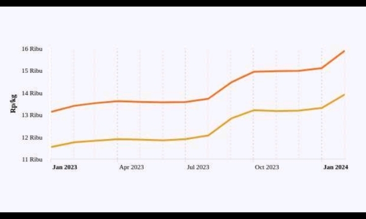 Statistik beras (kata data media network)
