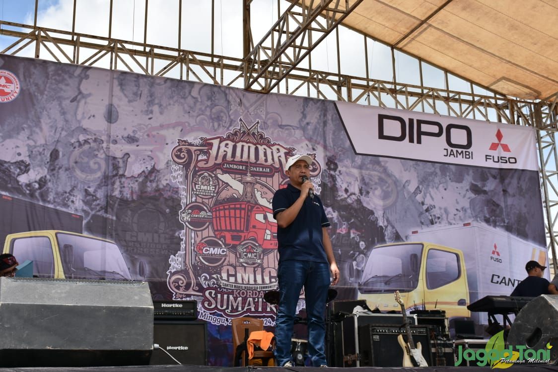Perkuat Hubungan Dengan Komunitas, Mitsubishi Fuso Dukung Acara Jambore Canter Mania di Jambi
