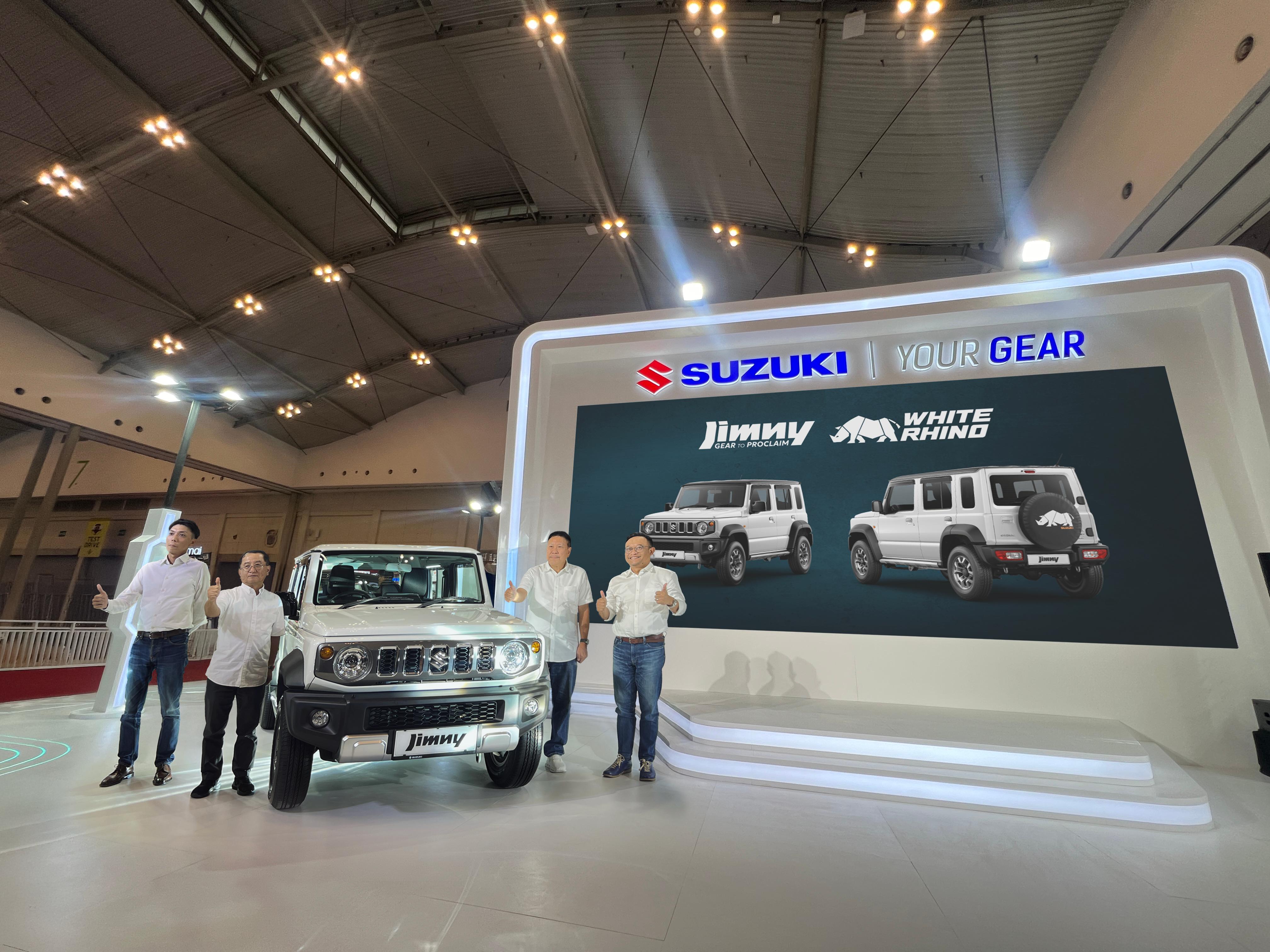 Suzuki Indonesia resmi meluncurkan Jimny 5-door White Rhino Edition