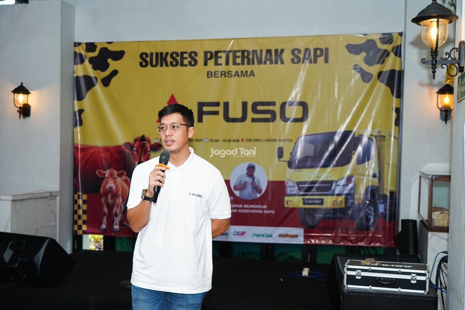 Irham Pradipta Fadli selaku Head of Marketing Communication Department PT Krama Yudha Tiga Berlian M