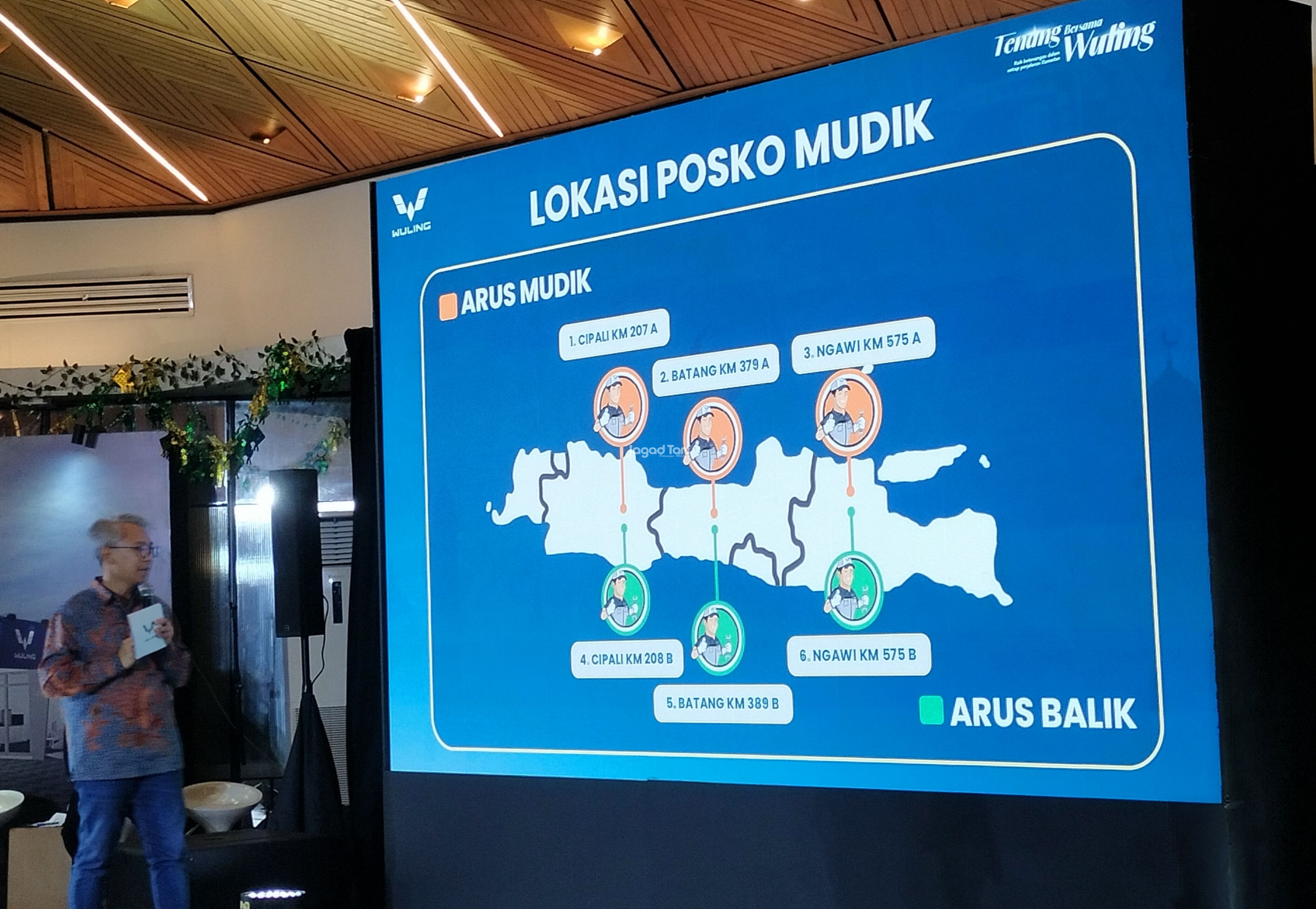 Lokasi Posko Mudik Tenang Bersama Wuling