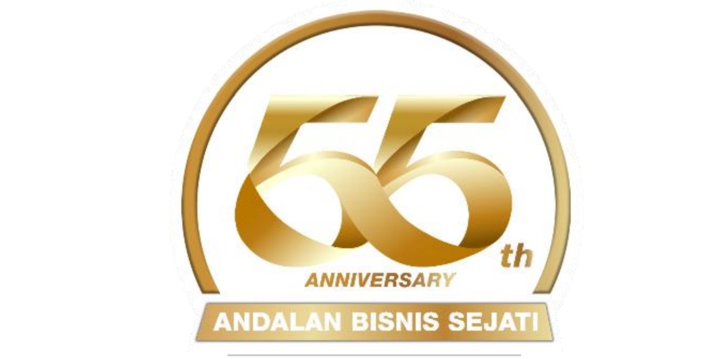 Logo 55 Tahun Mitsubishi Fuso