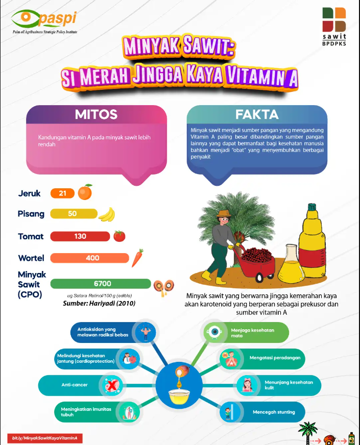Sawit kaya akan vitamin A (foto: bpdp)